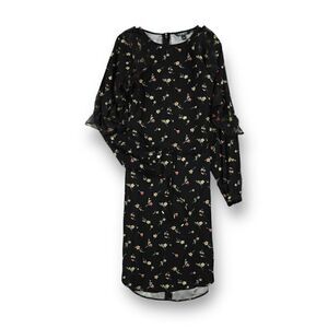 Ralph Lauren Ruffle Floral Dress Size 12
